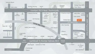 Location of Praneeta Singapur Town - Image 223130
