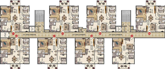 Floor Plan of PVR Maha in Shankarpally, Hyderabad - Image 223174