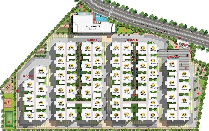 Master Plan of PVR Maha in Shankarpally, Hyderabad - Image 223173