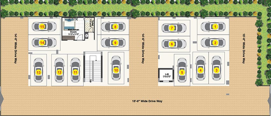 Master Plan of Saanvi Avasa in Alkapur, Hyderabad - Image 223186