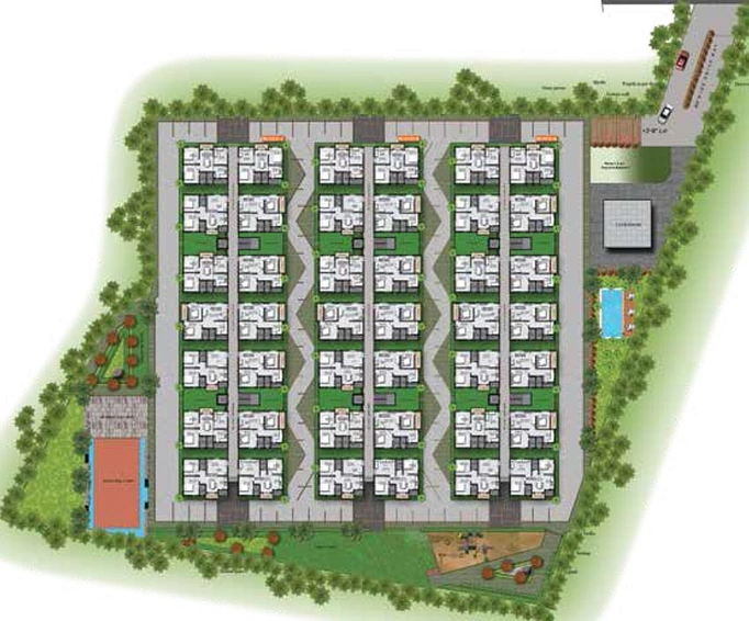 Master Plan of Tranquillo Sanctum Homes in Shankarpally, Hyderabad - Image 223304