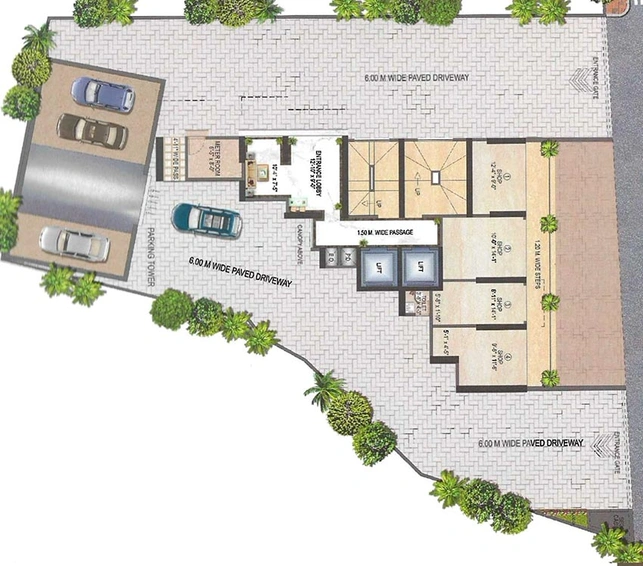 Master Plan of Salasar Crystal in Bhayandar West, Thane - Image 223310