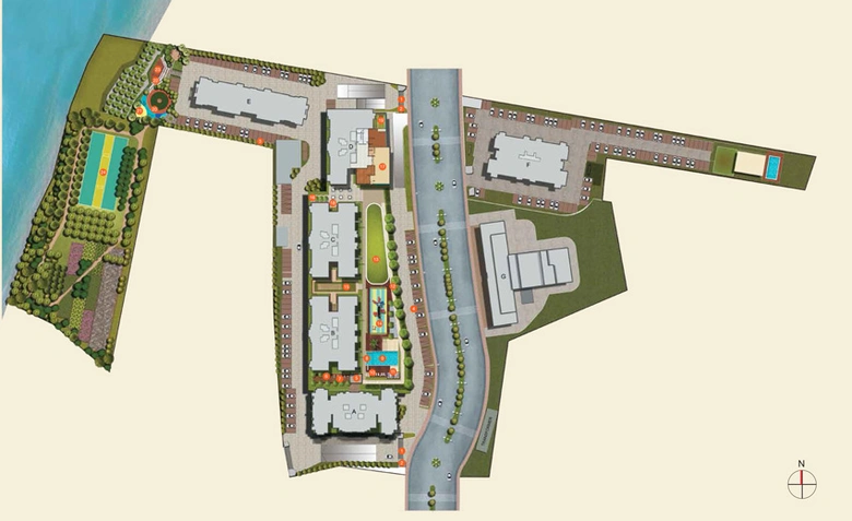 Master Plan of Saarrthi Skybay 3 in Mahalunge, Pune - Image 10182