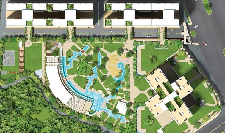 Master Plan of Soham Tropical Lagoon in Ghodbunder Road, Thane - Image 21825