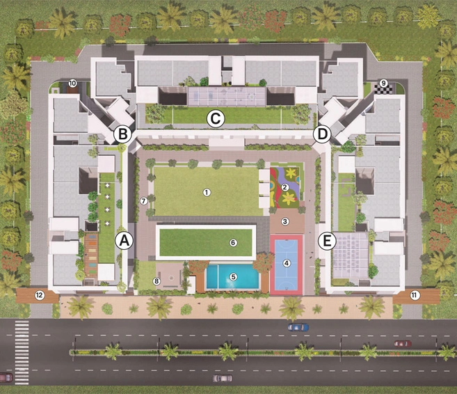 Master Plan of Gulmohar Esteban in Mundhwa, Pune - Image 223460