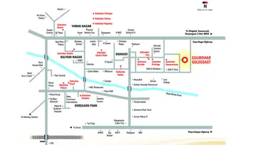 Location of Gulmohar Goldcoast - Image 223476
