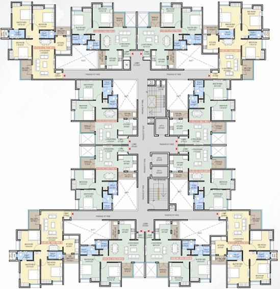 Floor Plan of Kiran Sufal in Wakad, Pune - Image 223568