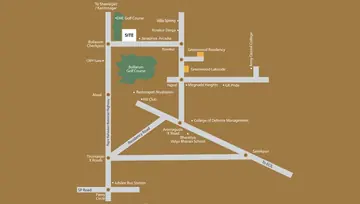 Location of Modi Villa Orchids - Image 223644