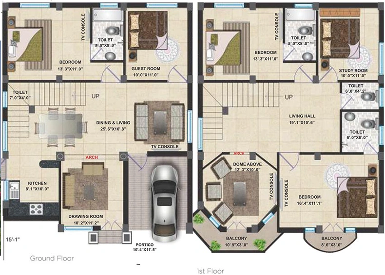 7 BHK House/Villa in Pride My World in Maheshwaram, Hyderabad - Image 833315