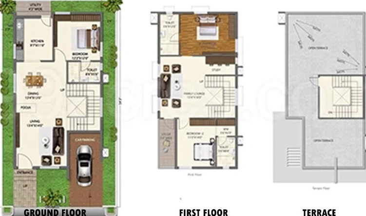 3 BHK House/Villa in Ramky Discovery City in Maheshwaram, Hyderabad - Image 833321