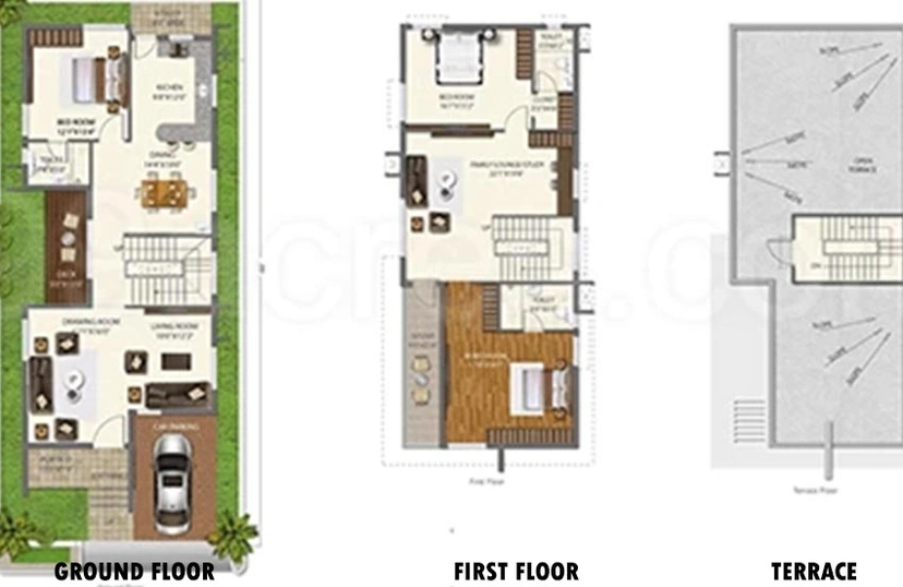 3 BHK Flat in Ramky Discovery City in Maheshwaram, Hyderabad - Image 833324