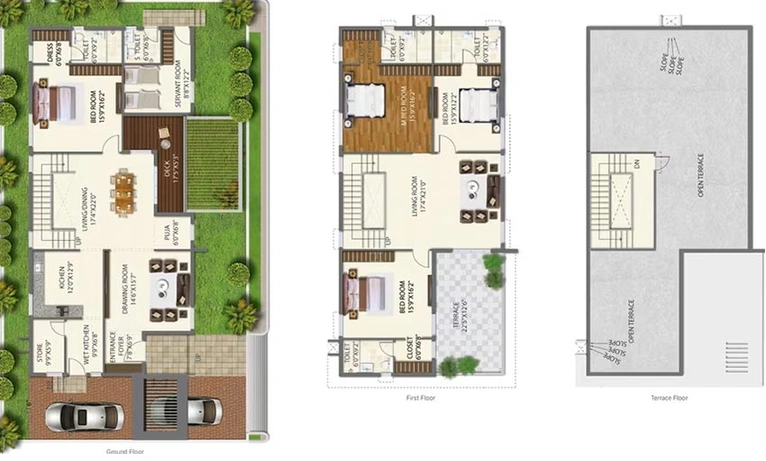 4.5 BHK House/Villa in Ramky Discovery City in Maheshwaram, Hyderabad - Image 833329
