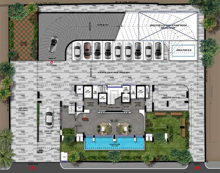 Master Plan of Notandas Casa Pali in Bandra West, Mumbai - Image 223729