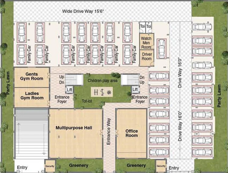 Master Plan of RSRPPL Sai Spectra in Sanath Nagar, Hyderabad - Image 223738