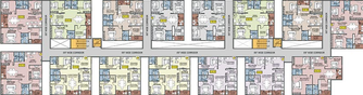 Floor Plan of Rooshna Majestic Vistas in Attapur, Hyderabad - Image 224021