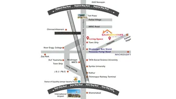 Location of Vision Samrudhi Homes - Image 224033