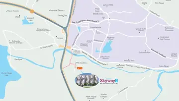 Location of Kalyans Skyway 9 - Image 224097