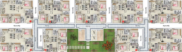 Floor Plan of CMG East Woods in Attapur, Hyderabad - Image 224147