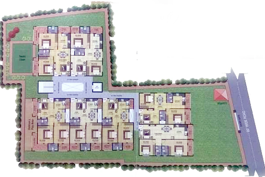 Master Plan of Jay Residences in Mahadevapura, Bangalore - Image 224264