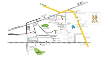 Location of Vishwajith MBNR Heights - Image 224277