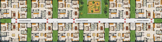 Floor Plan of Vertiqle Veda in Gandi Maisamma, Hyderabad - Image 224360