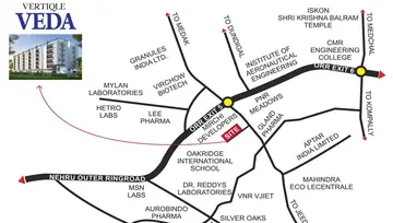 Location of Vertiqle Veda - Image 224358