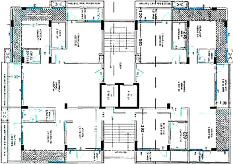 Floor Plan of Mahendra Regalia in Laxmi Nagar, Nagpur - Image 224413
