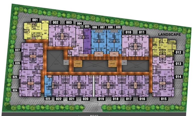 Master Plan of New Dimensions Fifth Element in Varthur, Bangalore - Image 224424