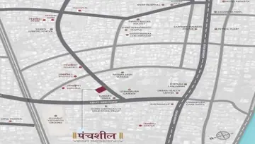Location of Kalpataru Panchshil Veer Residency - Image 129212