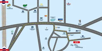 Location of Shantee Skyblue Residency - Image 224668