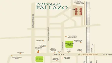 Location of Poonam Pallazo - Image 224688