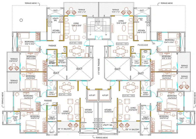 Floor Plan of Naiknavare Sylvan Premium in Aundh, Pune - Image 224896