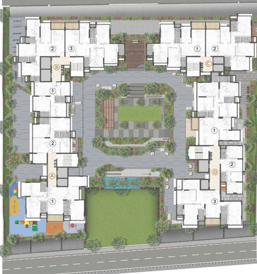 Master Plan of Arkade Aura in Santacruz West, Mumbai - Image 32319
