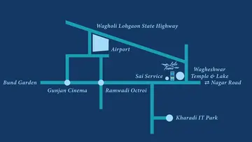 Location of Samruddhi Lake Tower - Image 119117