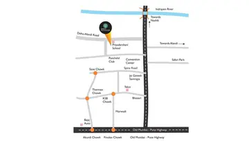 Location of Kohinoor Saheels Fortune Park - Image 224901
