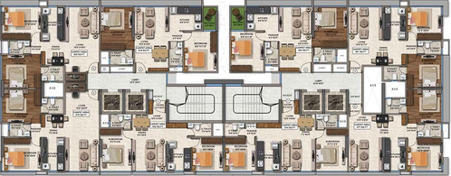 Floor Plan of Tru Awestrum Life in Andheri West, Mumbai - Image 224916