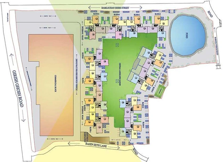 Master Plan of Forum Pravesh in Howrah, Kolkata - Image 224968
