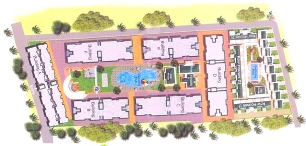 Master Plan of Akar Excelsior in Colva, Goa - Image 225001