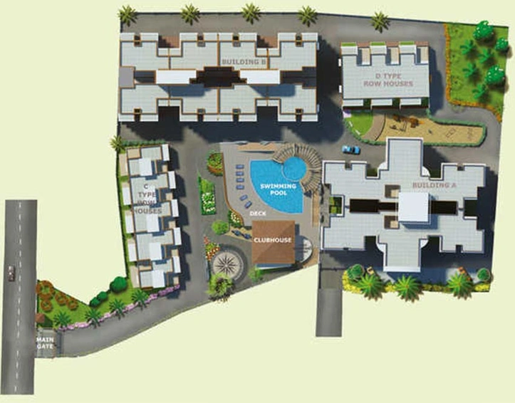 Master Plan of Akar Gardens in Margao, Goa - Image 225009