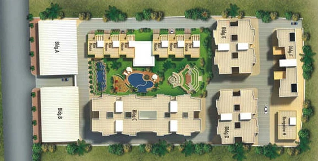 Master Plan of Akar Habitat in Margao, Goa - Image 225020