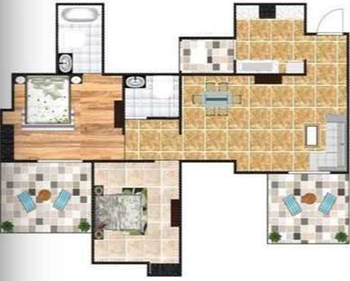 2 BHK Flat in Goldfinger Avenir in Wakad, Pune - Image 833815