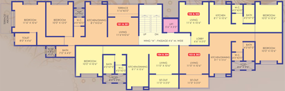 Floor Plan of Sonigara Kimaya in Manchar, Pune - Image 225232