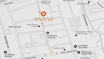 Location of Kotibhaskar Anant - Image 225242
