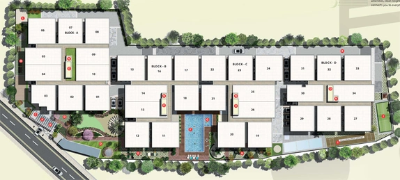 Master Plan of BSS Sonestaa Melody in Varthur, Bangalore - Image 225307
