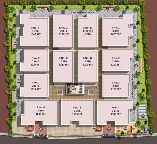 Master Plan of Aikya Orchid in Varthur, Bangalore - Image 225350