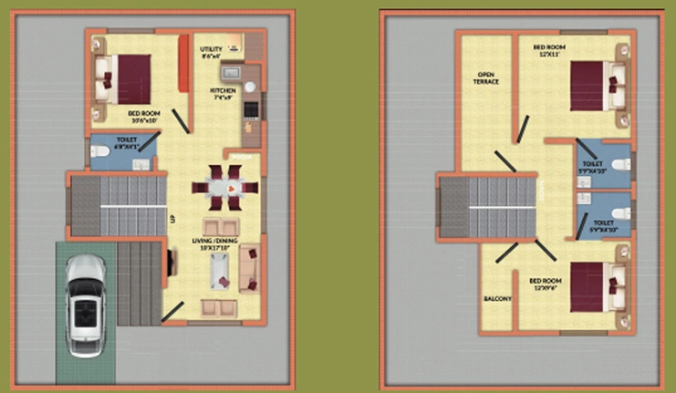 2 BHK House/Villa in Annciya Natures in Varthur, Bangalore - Image 833938