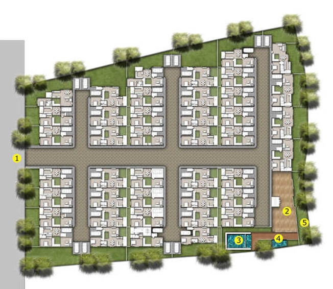 Master Plan of CMRS Courtyard in Varthur, Bangalore - Image 225367