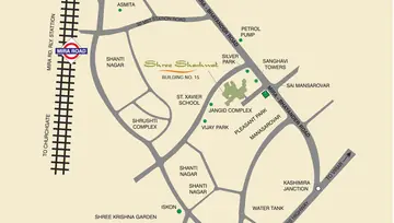 Location of DVNM Shree Shashwat Tower 15 - Image 225920
