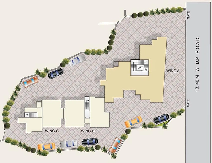 Master Plan of DVNM Fressia 3 in Dahisar West, Mumbai - Image 253171