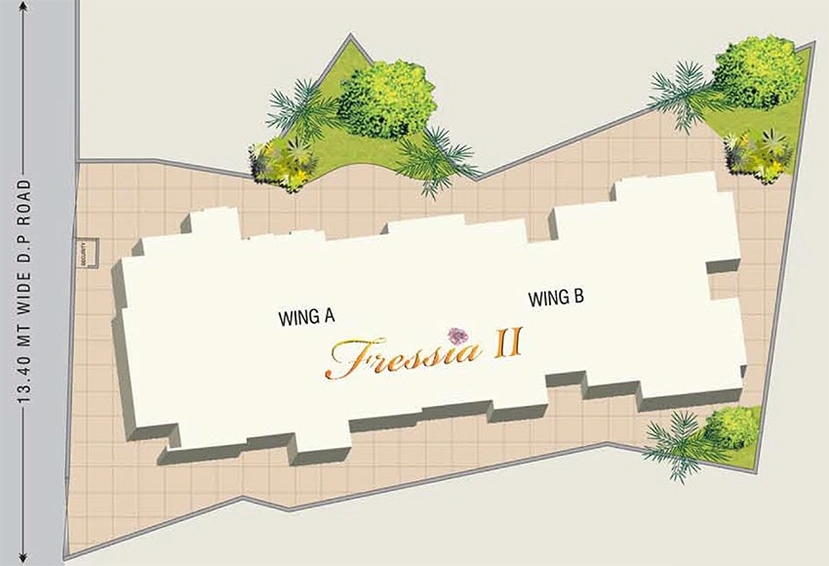 Master Plan of DVNM Fressia 2 in Dahisar West, Mumbai - Image 253165
